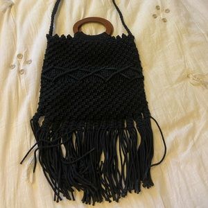 Danielle Nicole Macrame Handbag